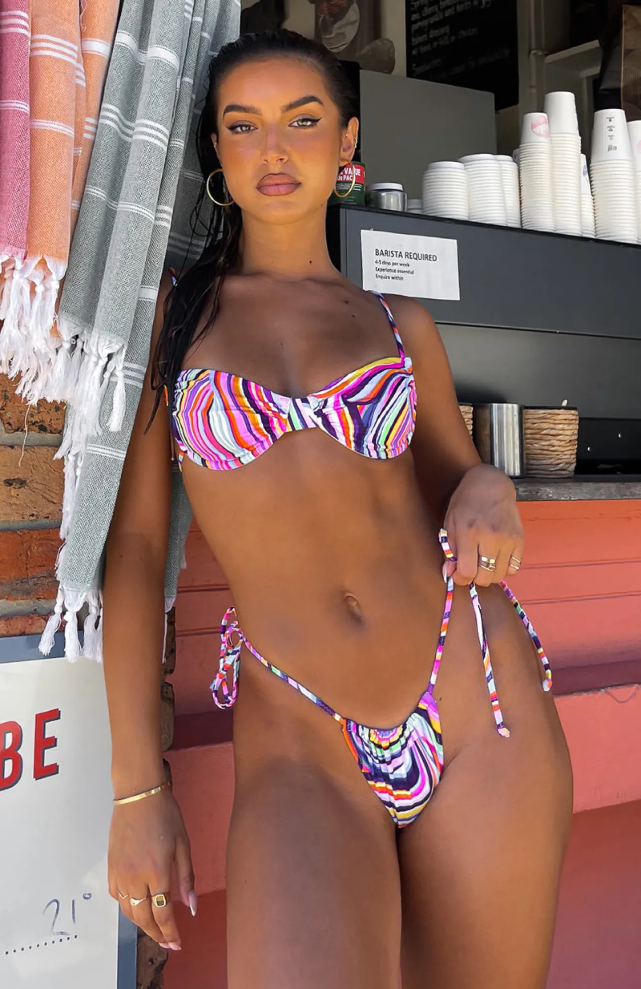 White Fox Boutique More Than A Dream Bikini Top Calypso multi Best