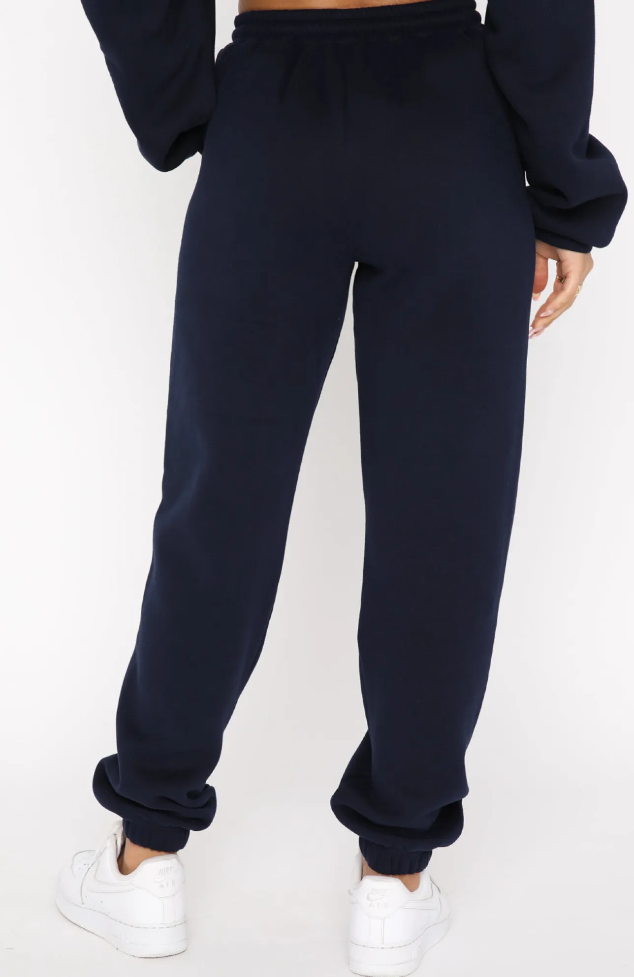 White Fox Boutique Offstage Sweatpants Space Navy blue Best Sale